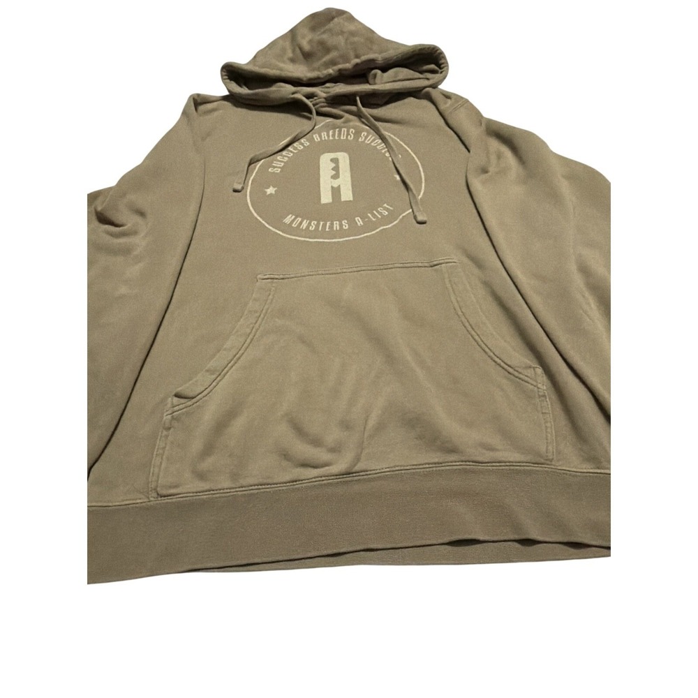 Independent Trading Co Success Breeds Success Monsters A-List Tan Hoodie Small
